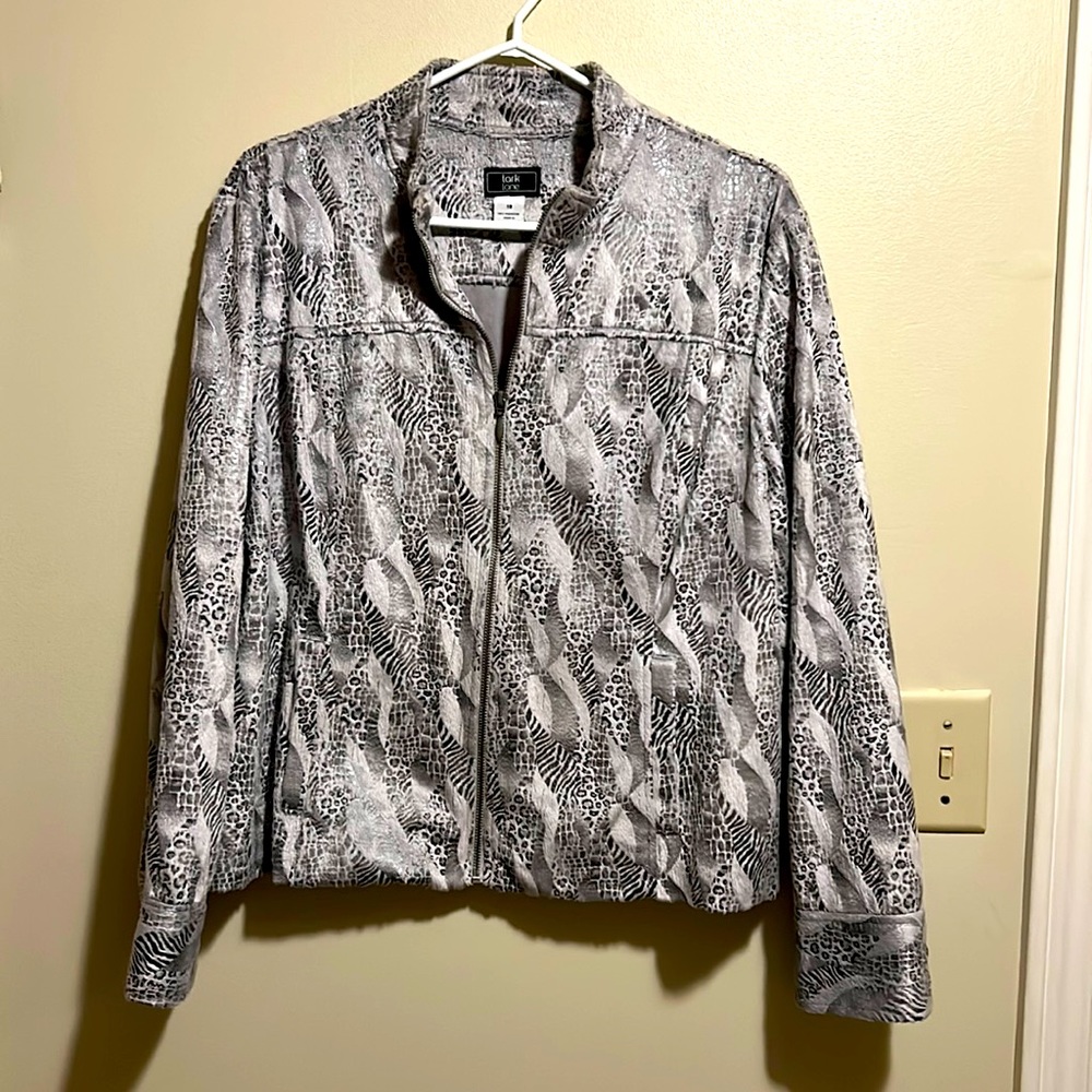 Ladies animal print jacket
